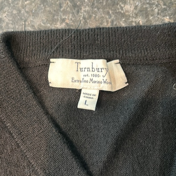 Men’s TURNBURY MERINO WOOL VEST - Picture 2 of 5